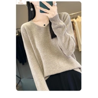 Womens V-neck Long Sleeve Fashion Sweater