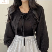 Lightweight Summer Lace-up Cardigan for Women