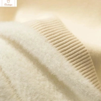 Womens Velvet Lined Turtleneck Sweater