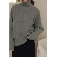 Lucyever Womens Thick Turtleneck Sweater