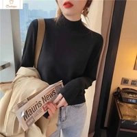 Chic Turtleneck Pullover Sweater for Women