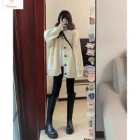 Cardeegan Womens Long Sleeve V-Neck Cardigan Sweater