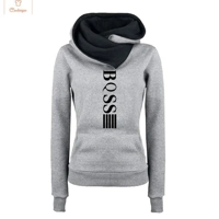 Womens Casual Hooded Tracksuit Pullover