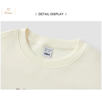 Embroidered Loose Fit Womens Spring Hoodie