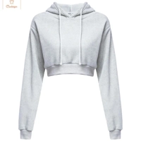 Cardeegan Womens Crop Top Hoodie