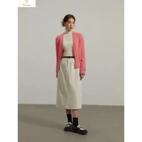 Womens Wool Knitted Winter Cardigan Sweater