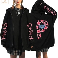 Kawaii Disney Lilo & Stitch Zip Hoodie