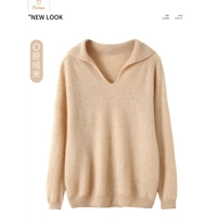 Casual Womens V-neck Woolen Sweater