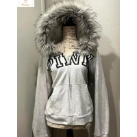 Vintage Grunge Zipper Hoodie Coat