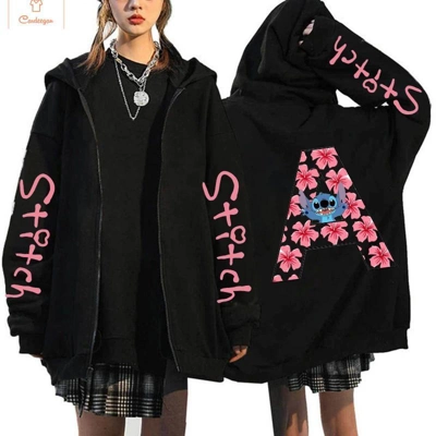 90s Disney Lilo & Stitch Letter Hoodie 90s Disney Lilo & Stitch Letter Hoodie