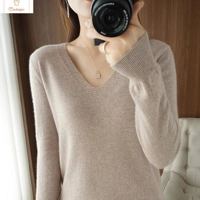 Cardeegan Womens V-neck Knitted Sweater