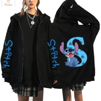Disney Lilo Stitch Zip-Up Graphic Hoodie