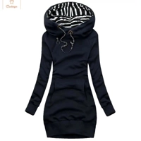 Cardeegan Autumn Winter Hoodie Dress