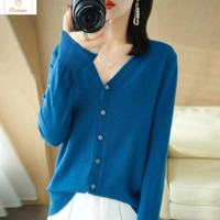 Early Autumn Cashmere V-Neck Cardigan