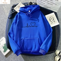 Casual Long Sleeve Hooded Sweatshirt Pullover