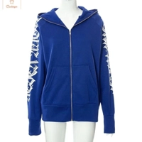 Winter Letter Printed Hoodie Jacket