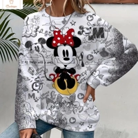 Mickey Mouse Casual Printed Sweatshirt