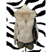 Winter Fur Collar Hoodie Sweatshirt