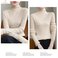 Cardeegan Womens Cashmere Turtleneck Sweater