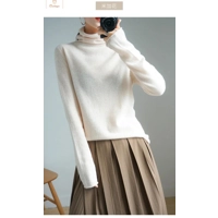 Warm Wool Turtleneck Knitted Sweater