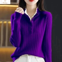 Cozy Turtleneck Knit Winter Sweater Women