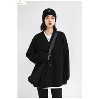 Casual Loose V-neck Warm Sweatshirt