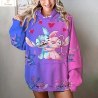 Disney Stitch Oversize Hoodie Sweatshirt