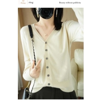 Early Autumn Cashmere V-Neck Cardigan