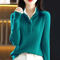 Cozy Turtleneck Knit Winter Sweater Women