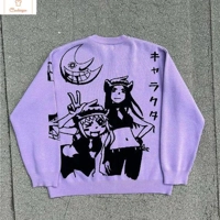 Harajuku Retro Gothic Couple Sweater