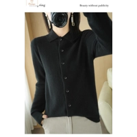 Spring Autumn Cashmere Womens Cardigan