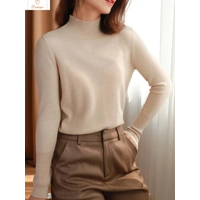 Chic Cashmere Turtleneck Pullover Sweater