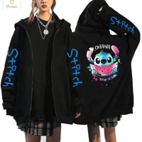 Y2k Lilo Stitch Zip Hoodie Coat