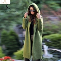 Womens Cashmere Long Sleeve Cardigan