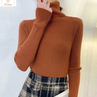 Womens Long Sleeve Turtleneck Knit Sweater