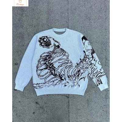 Harajuku Gothic Loose Fit Sweater