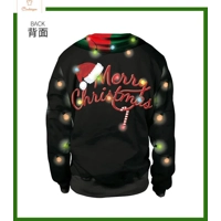 Christmas 2024 Round Neck Pullover Sweater