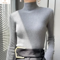 Cozy Knit Half Neck Winter Sweater