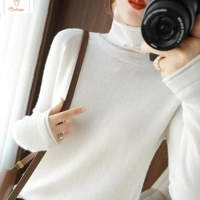Womens Slim Fit Turtleneck Knit Sweater