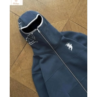 Womens Vintage Embroidered Hoodie Sweatshirt