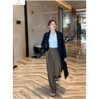 Chic V-neck Knitted Ribbed Sweater