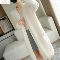Womens Cashmere V-Neck Knit Cardigan