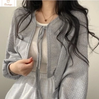 Lightweight Summer Lace-up Cardigan for Women