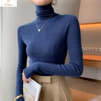 Elegant Slim Fit Turtleneck Sweater Tops