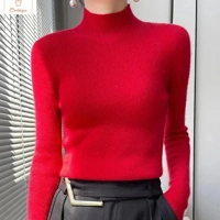 Cozy Knit Half Neck Winter Sweater
