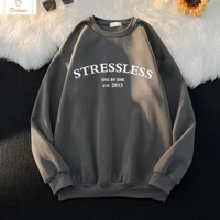 Plus Size Letter Print Hoodie