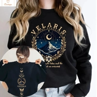 Vintage Starlight Graphic Hoodie for Women