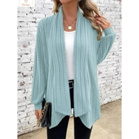 Cozy Long Sleeve Loose Cardigan for Women