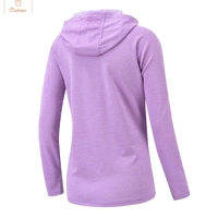 Womens Long Sleeve Running Hoodie T-Shirt
