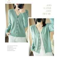 Early Autumn Cashmere V-Neck Cardigan